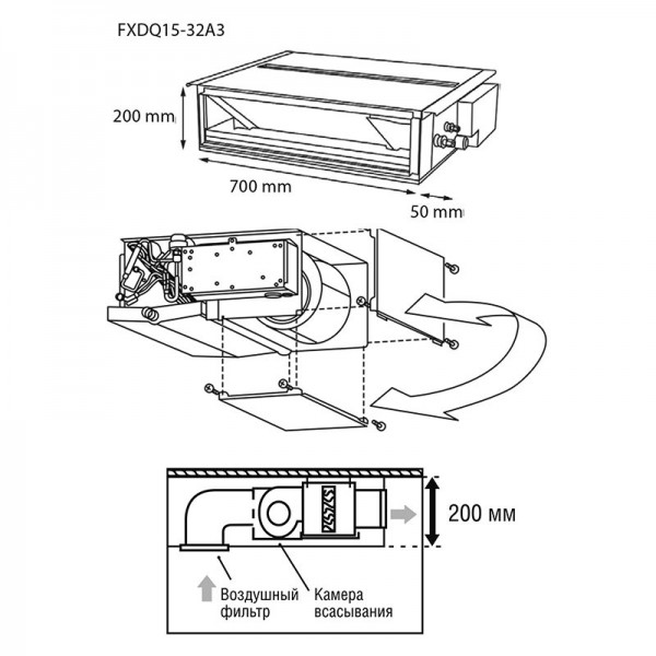 DAIKIN FXDQ15A3 DAIKIN FXDQ15A3