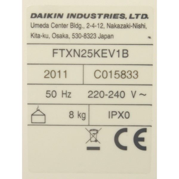 DAIKIN FTXN35K / RXN35K